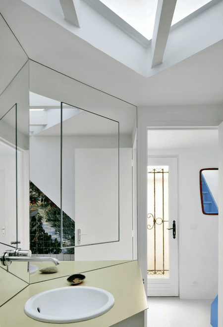 Elevation of a Family House in Bagnolet